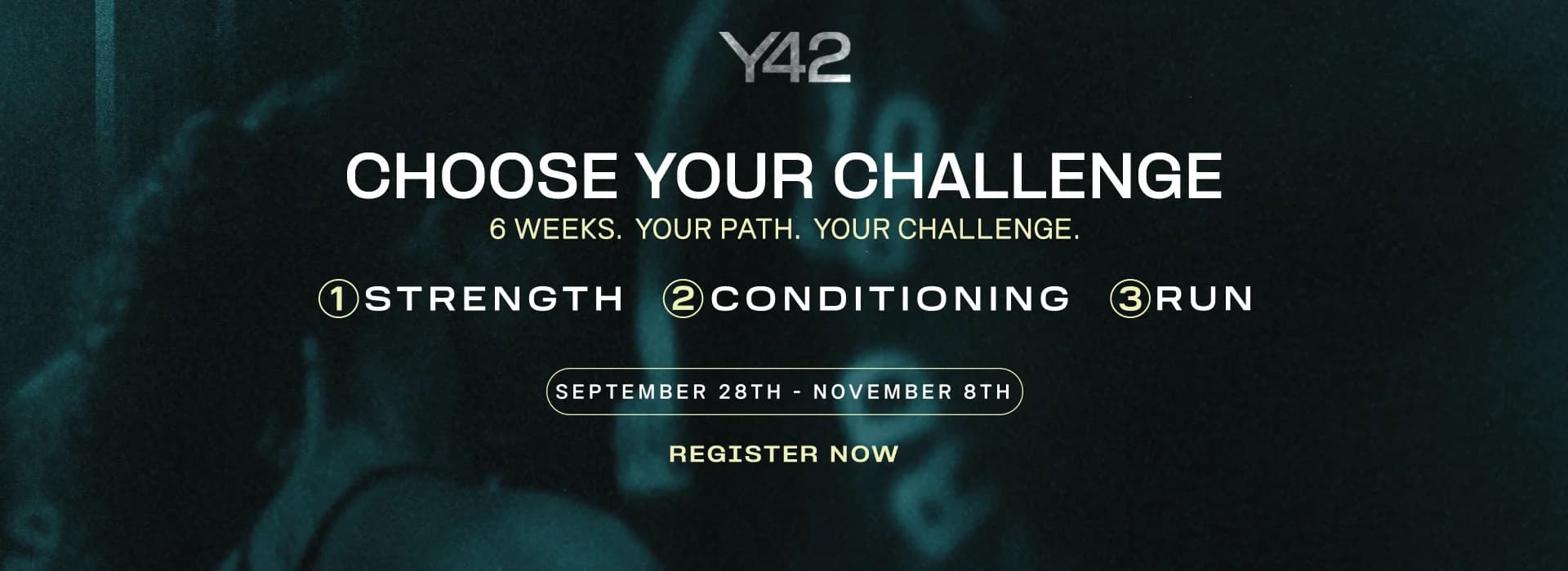 Y42 6-Week Fitness Challenge at The Yard Gym - choose your path: Strength, Conditioning, or Run
