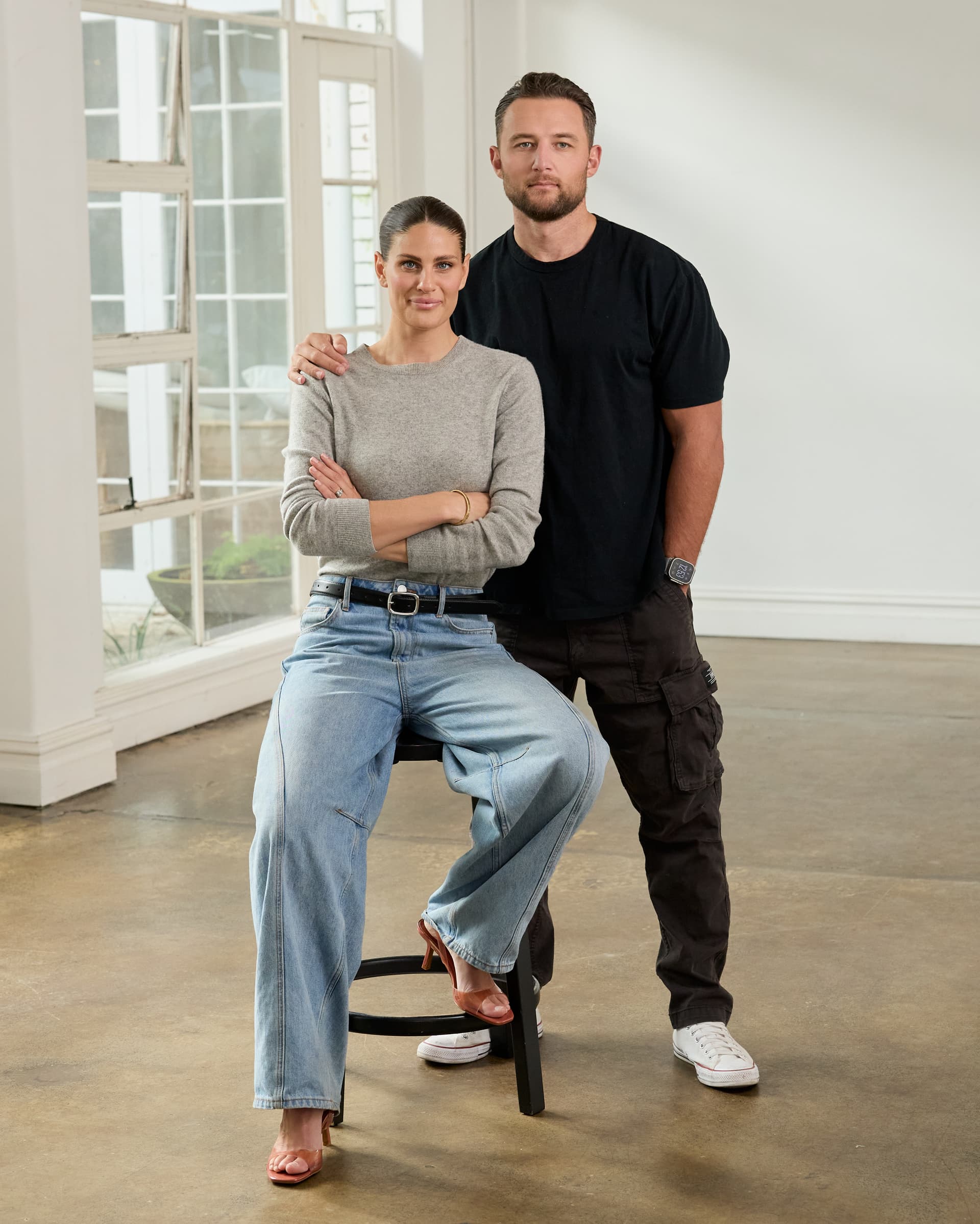 The Yard Gym Founders Tiarne and Dan Bova 