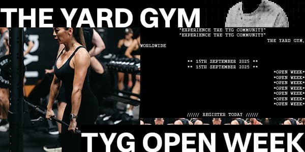 Open Week at The Yard Gym, 1 week unlimited 