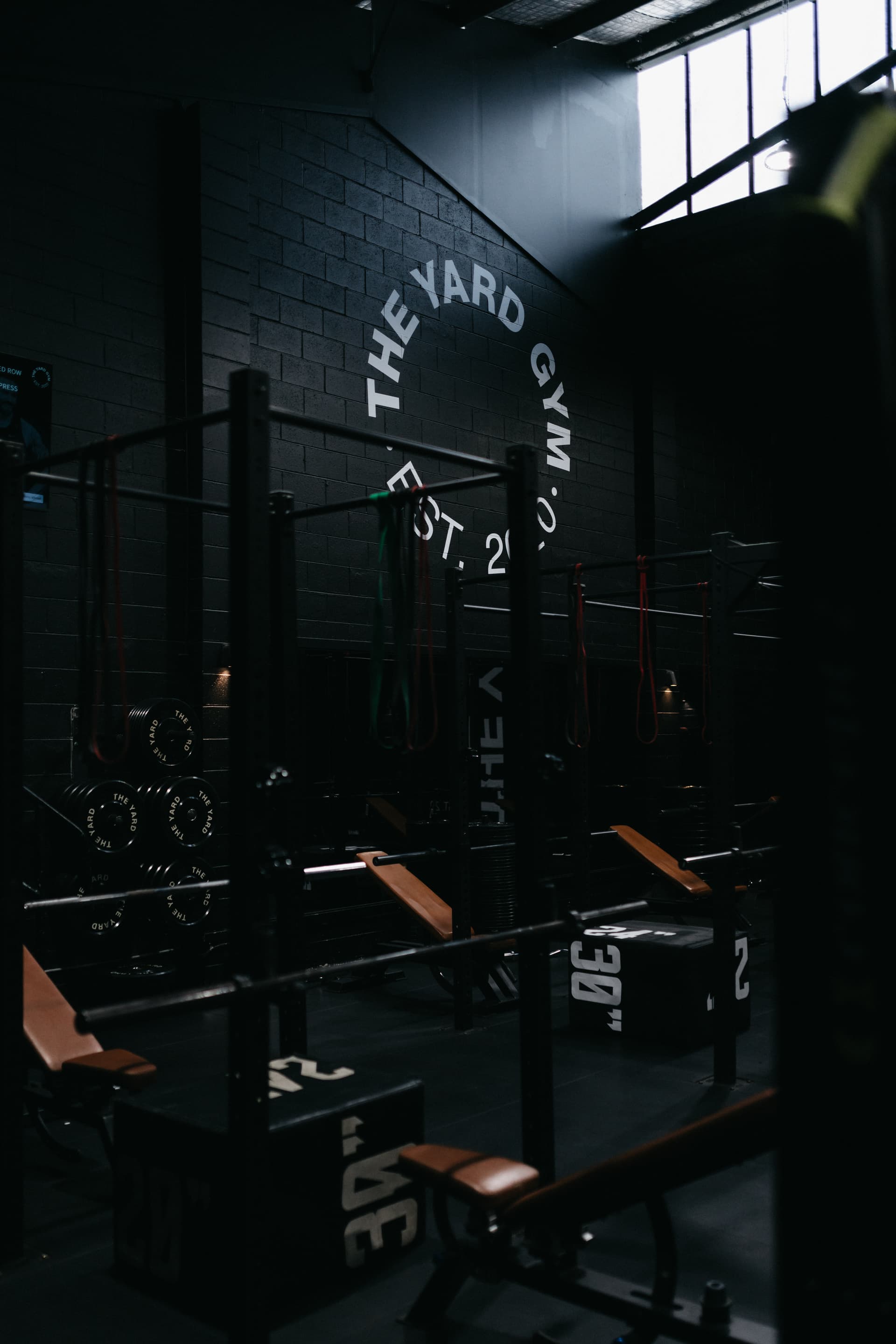 Boutique strength and conditioning facility with premium equipment at The Yard Gym Caringbah.