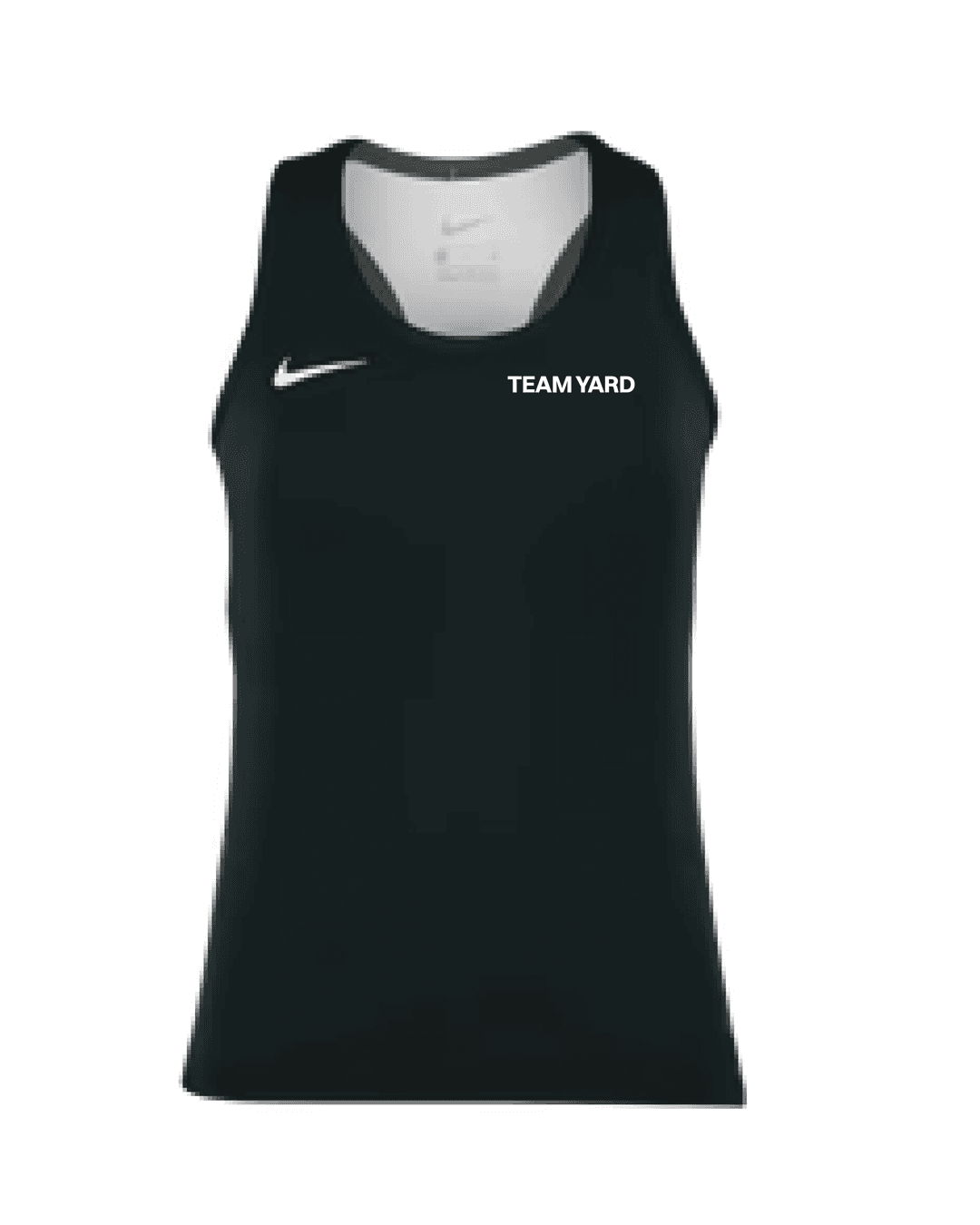 Womens Nike Miler Tank Racer - Black