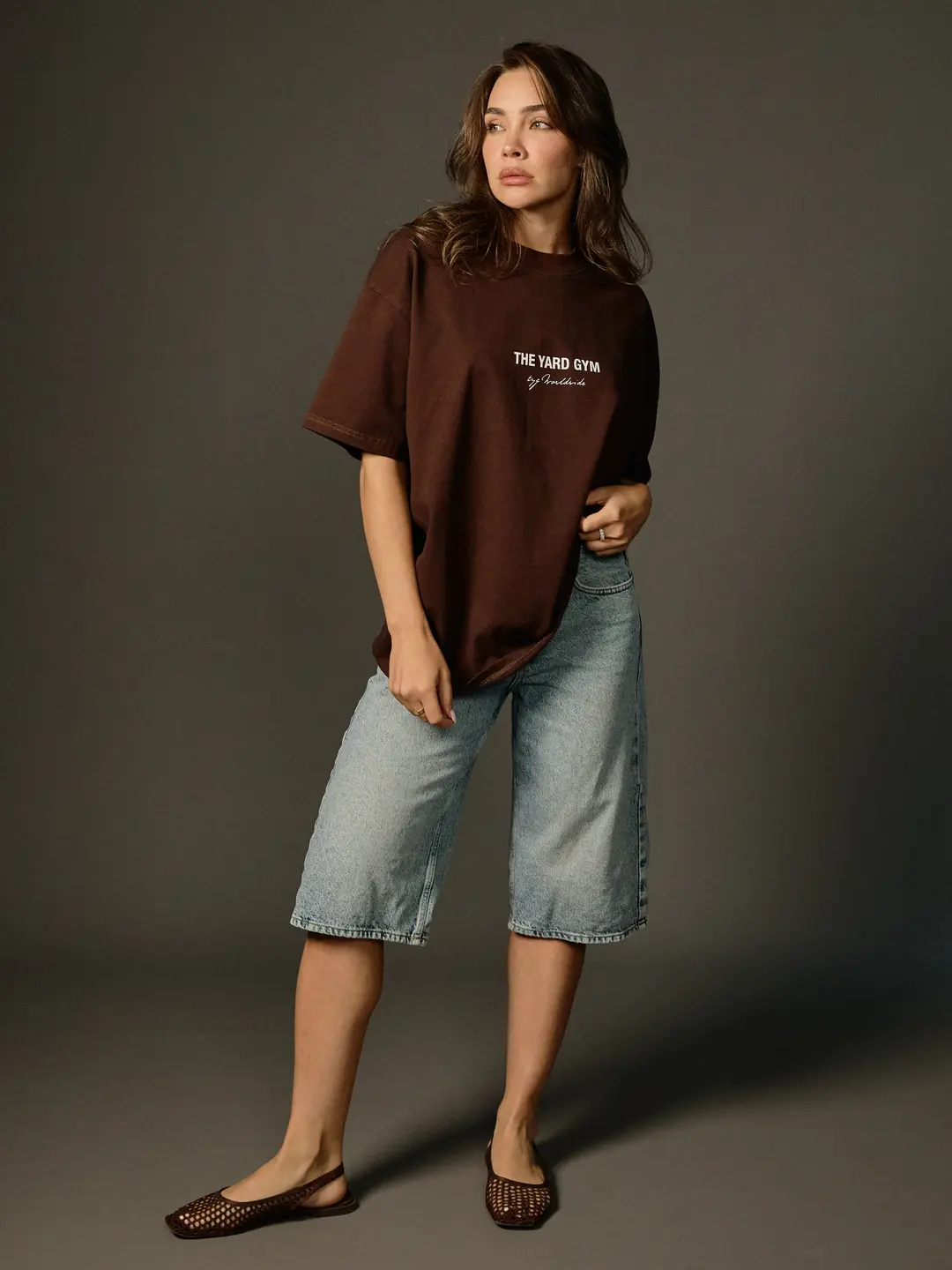 World Tour Tee - Chocolate