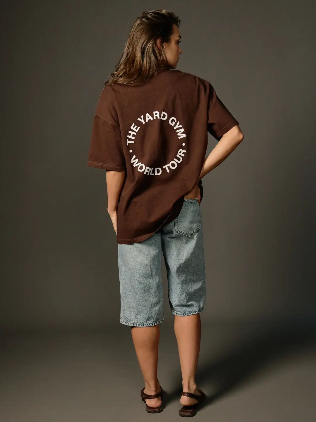 World Tour Tee - Chocolate