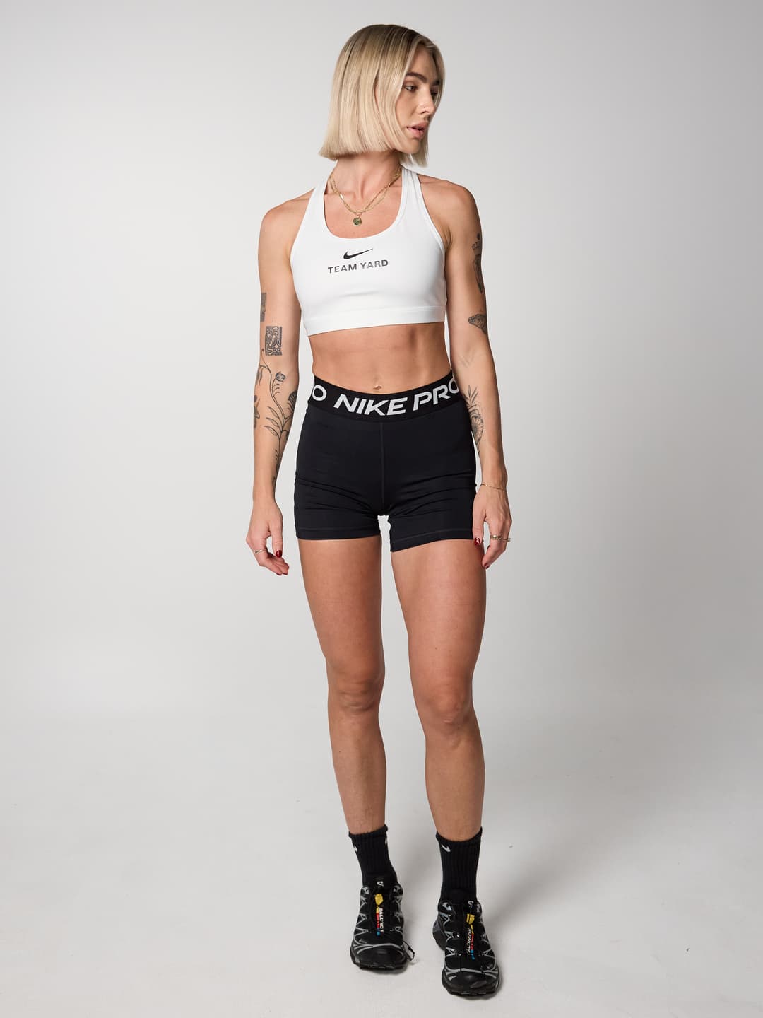 Women's Nike Swoosh Bra - White