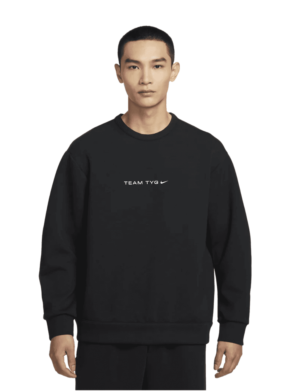 Nike 24.7 ImpossiblySoft Men's Dri-FIT Crew - Black