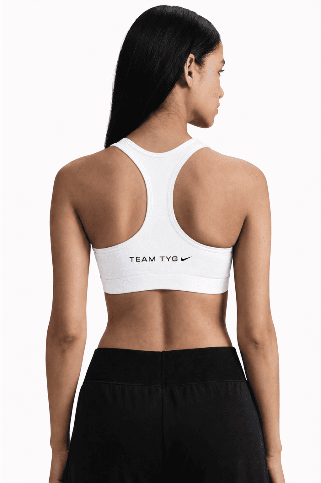 Nike Swoosh Medium Support Women's Padded Sports Bra - White