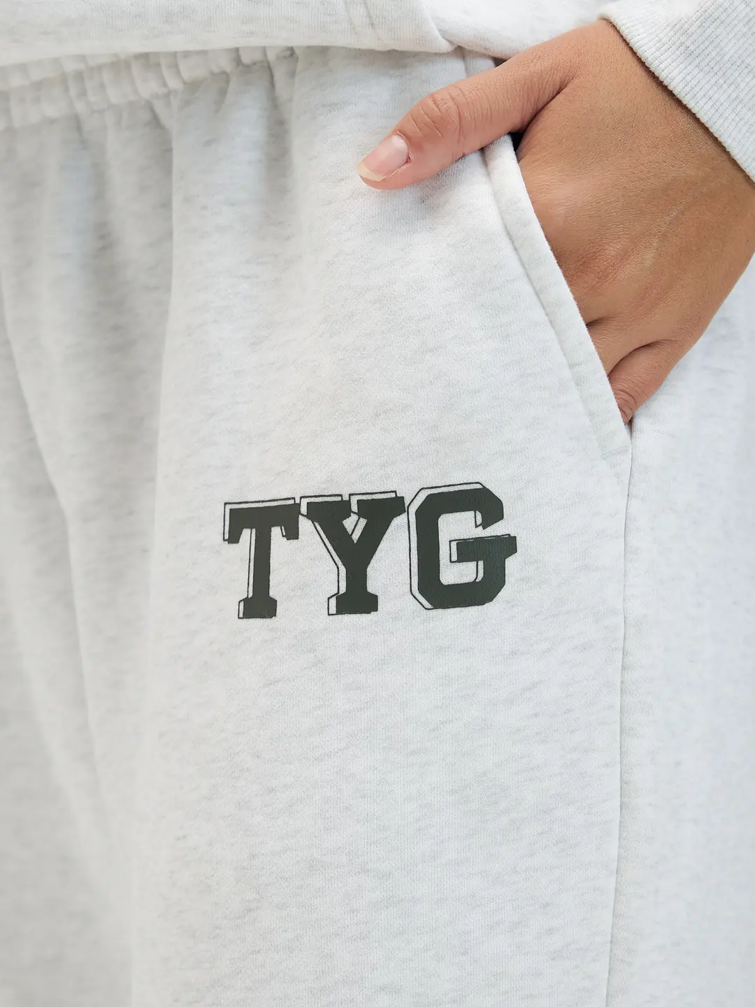 TYG Track Pant - Grey Marl