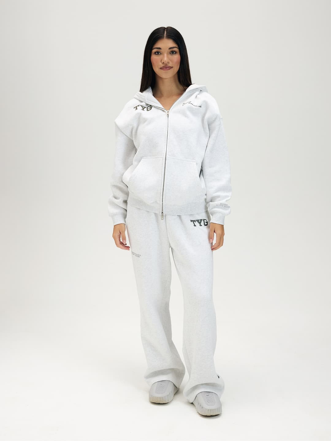 TYG Zip Jacket - Grey Marl