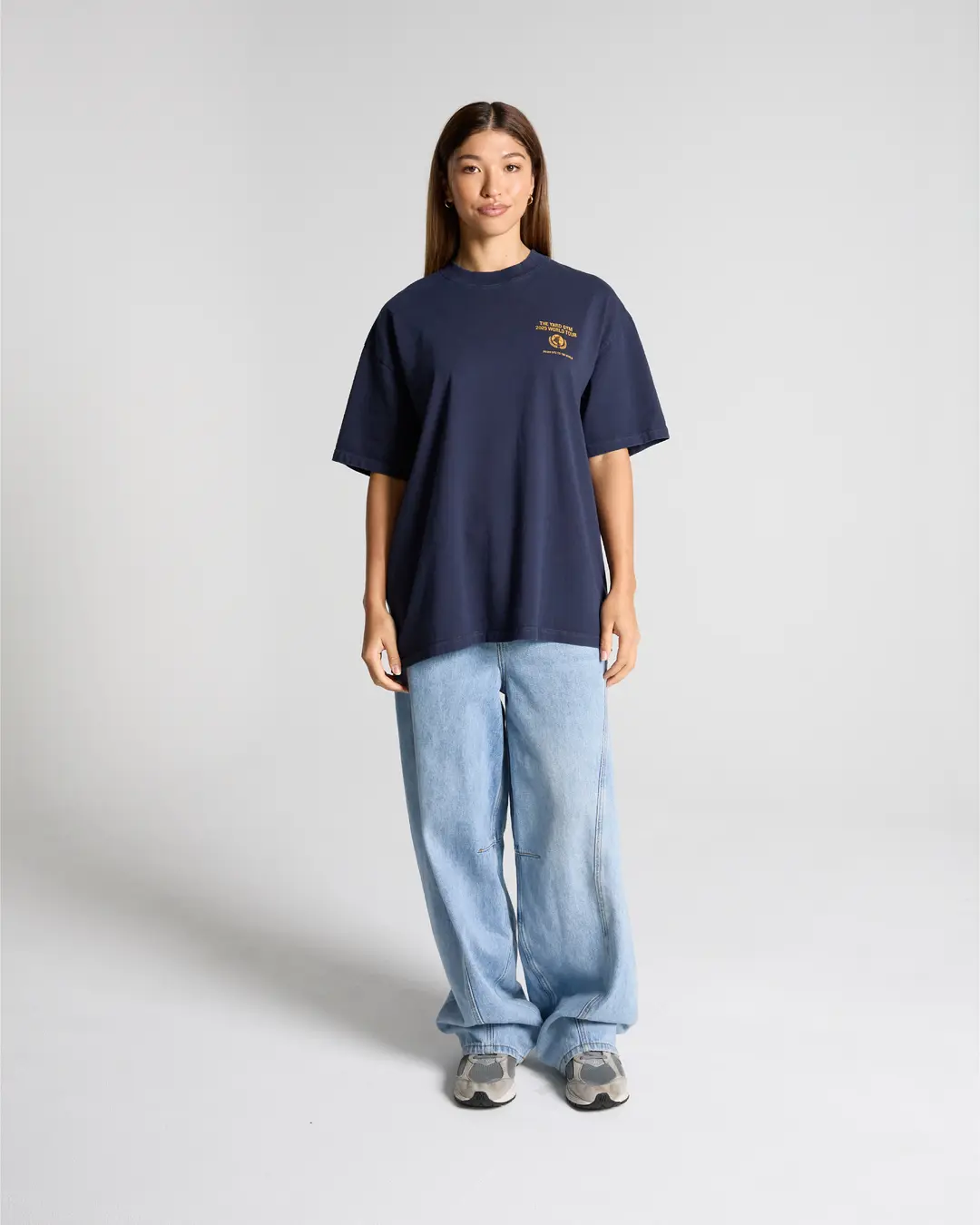 World Tour Tee - Navy