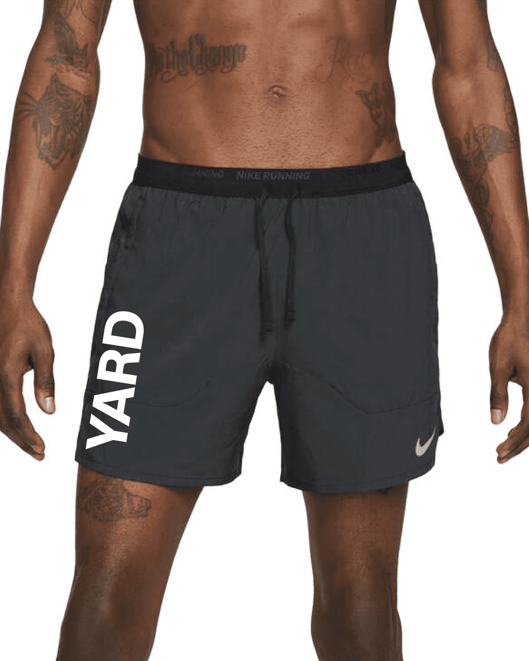 Mens Nike Dri-FIT Stride 5inch Running Shorts - Black