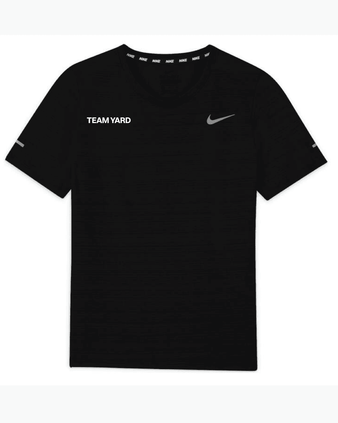 Nike Mens Dri-FIT Miler Running T-Shirt - Black