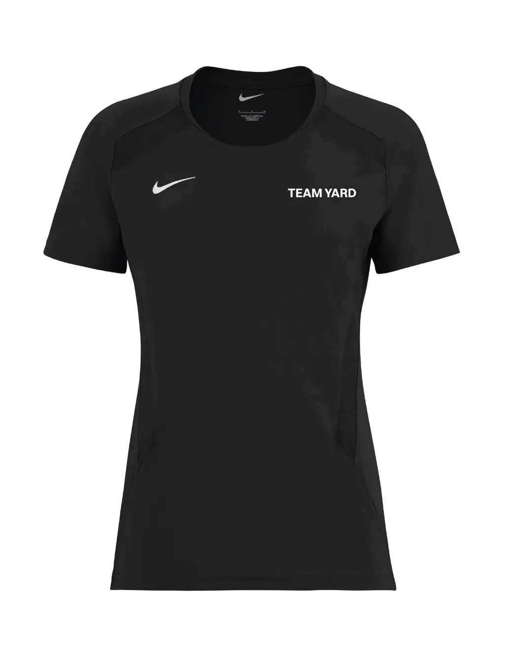 Womens Nike Training Top Short Sleeve - Black