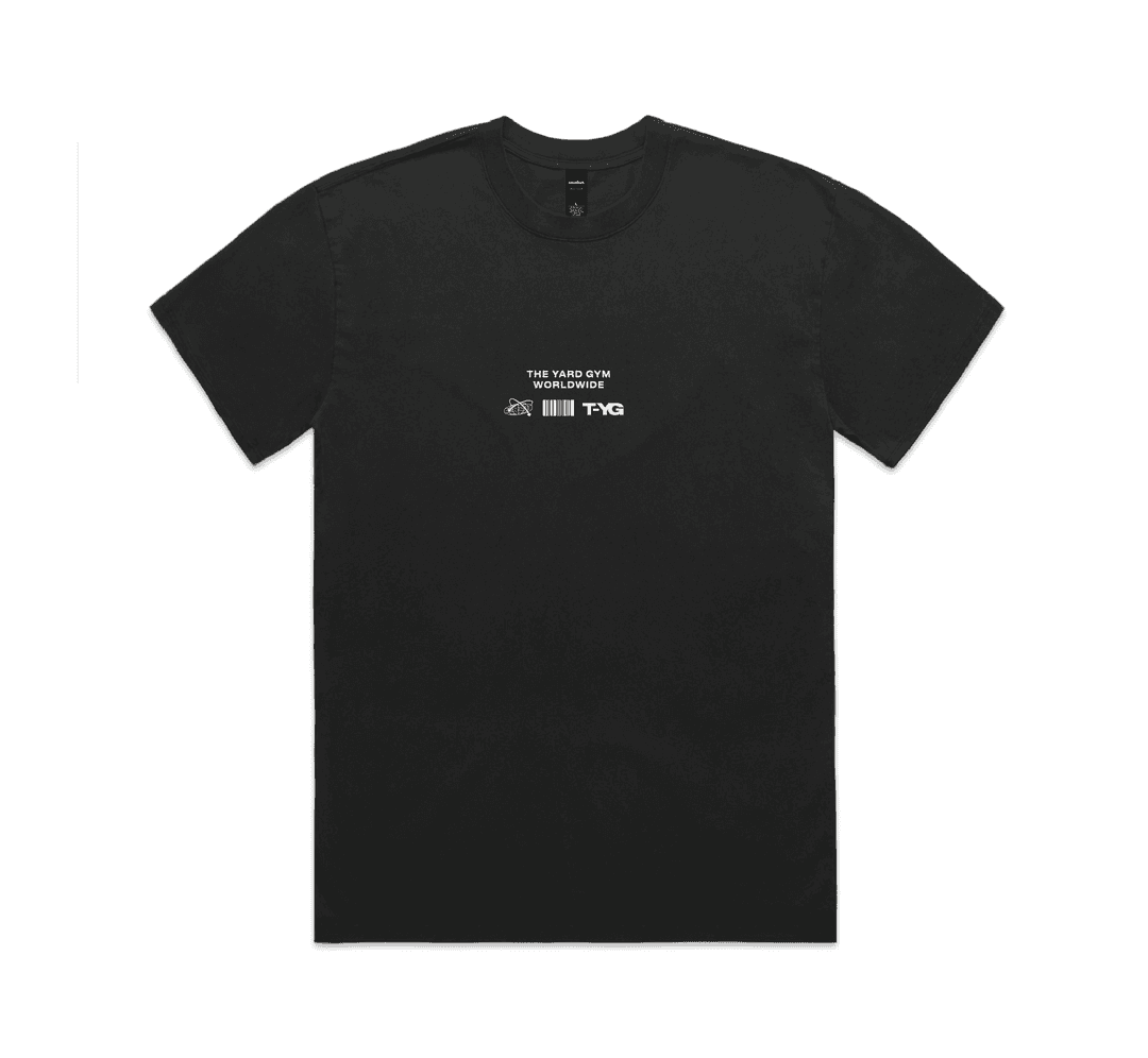 Team Yard Tee - Black (PRE-ORDER)