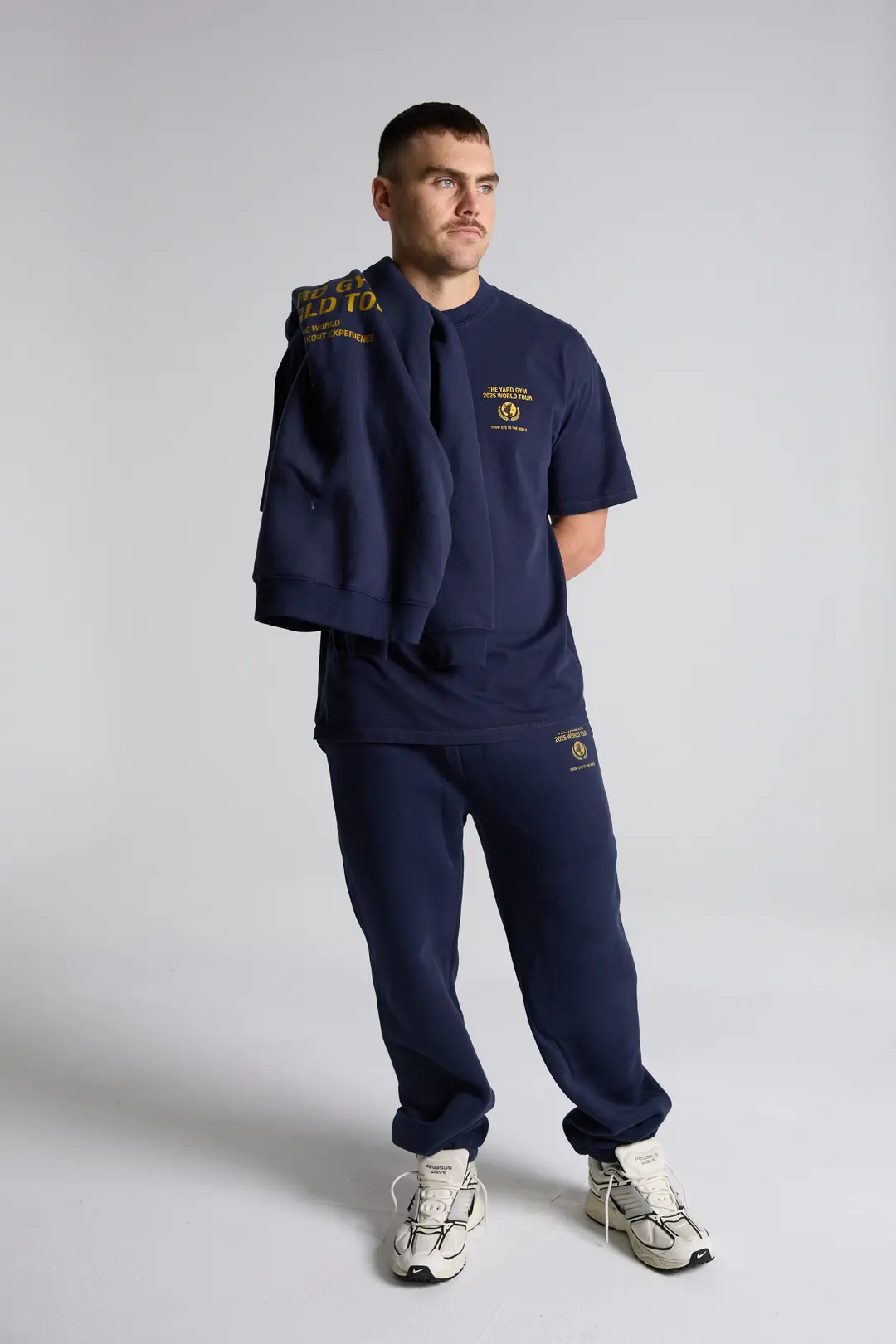 World Tour Track Pant - Navy