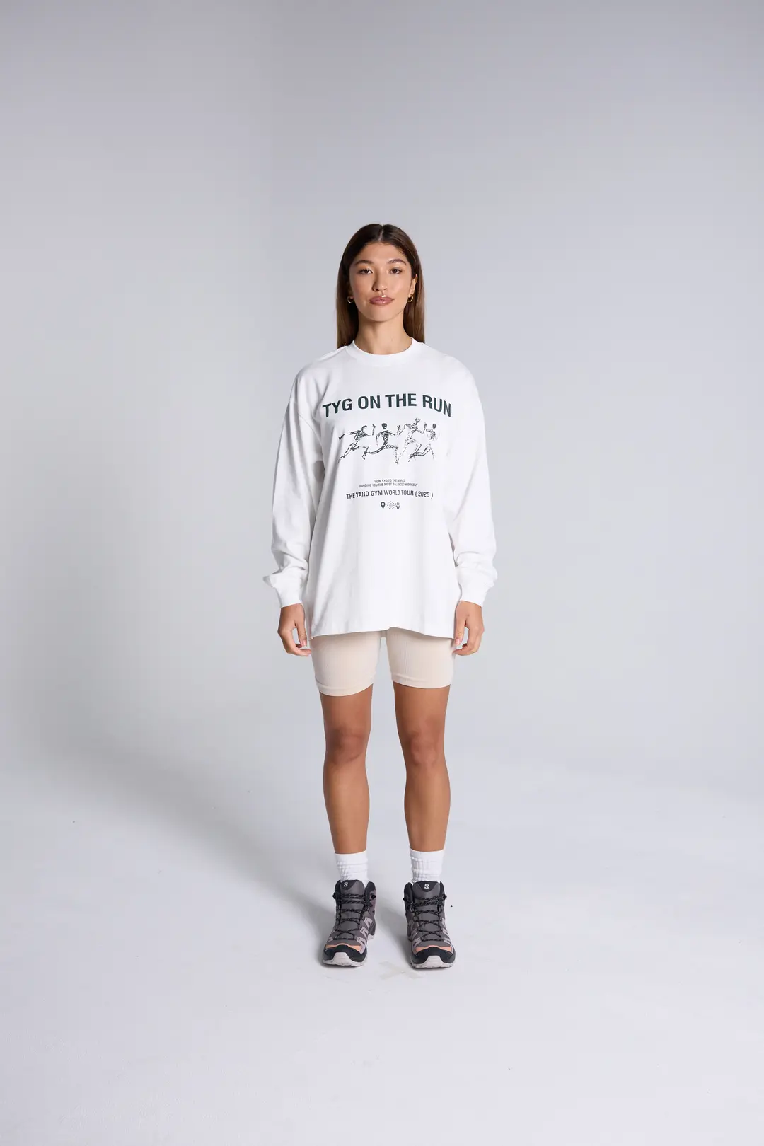 On the Run L/S - White