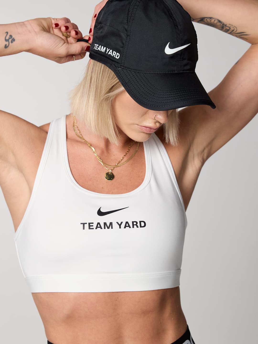 Women's Nike Swoosh Bra - White