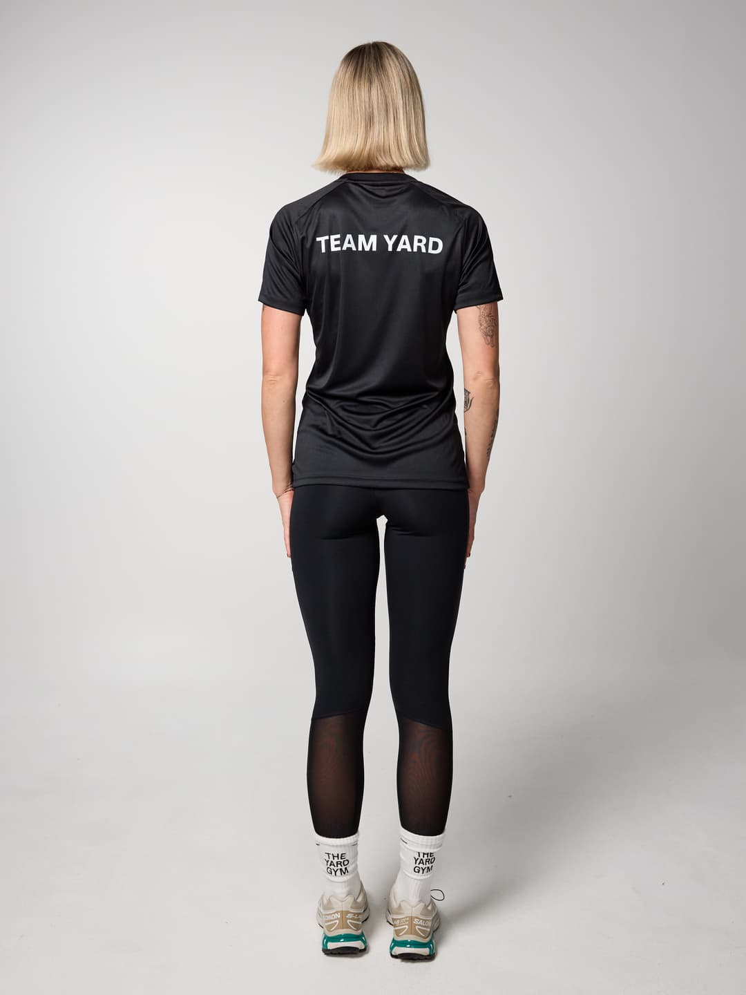 Womens Nike Training Top Short Sleeve - Black