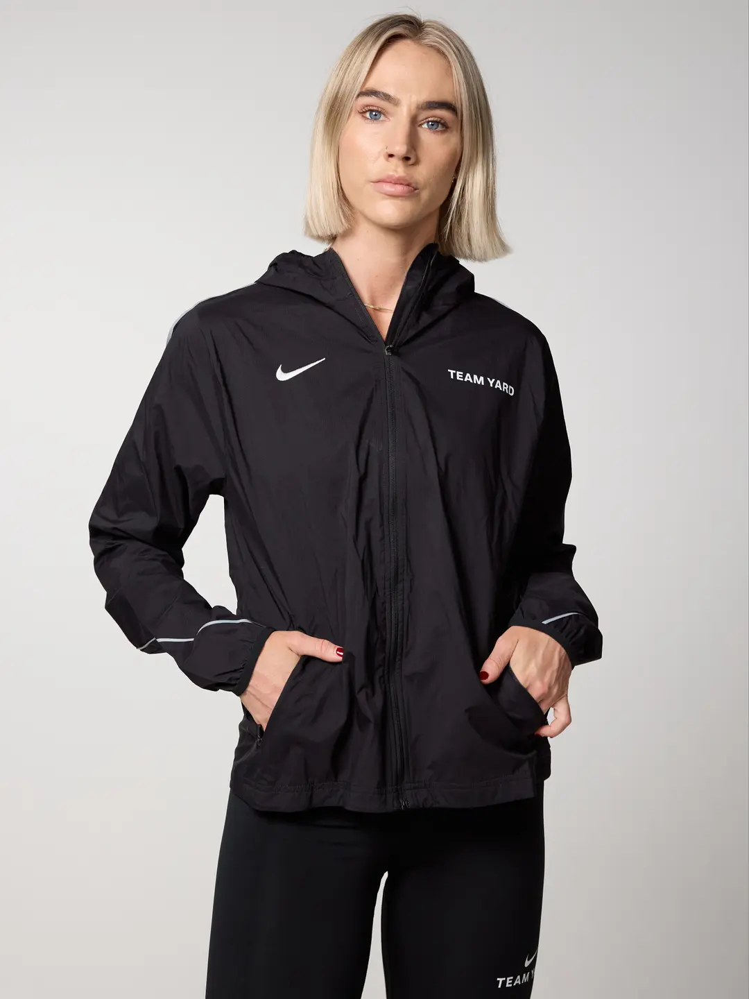 Womens Nike Woven Jacket - Black