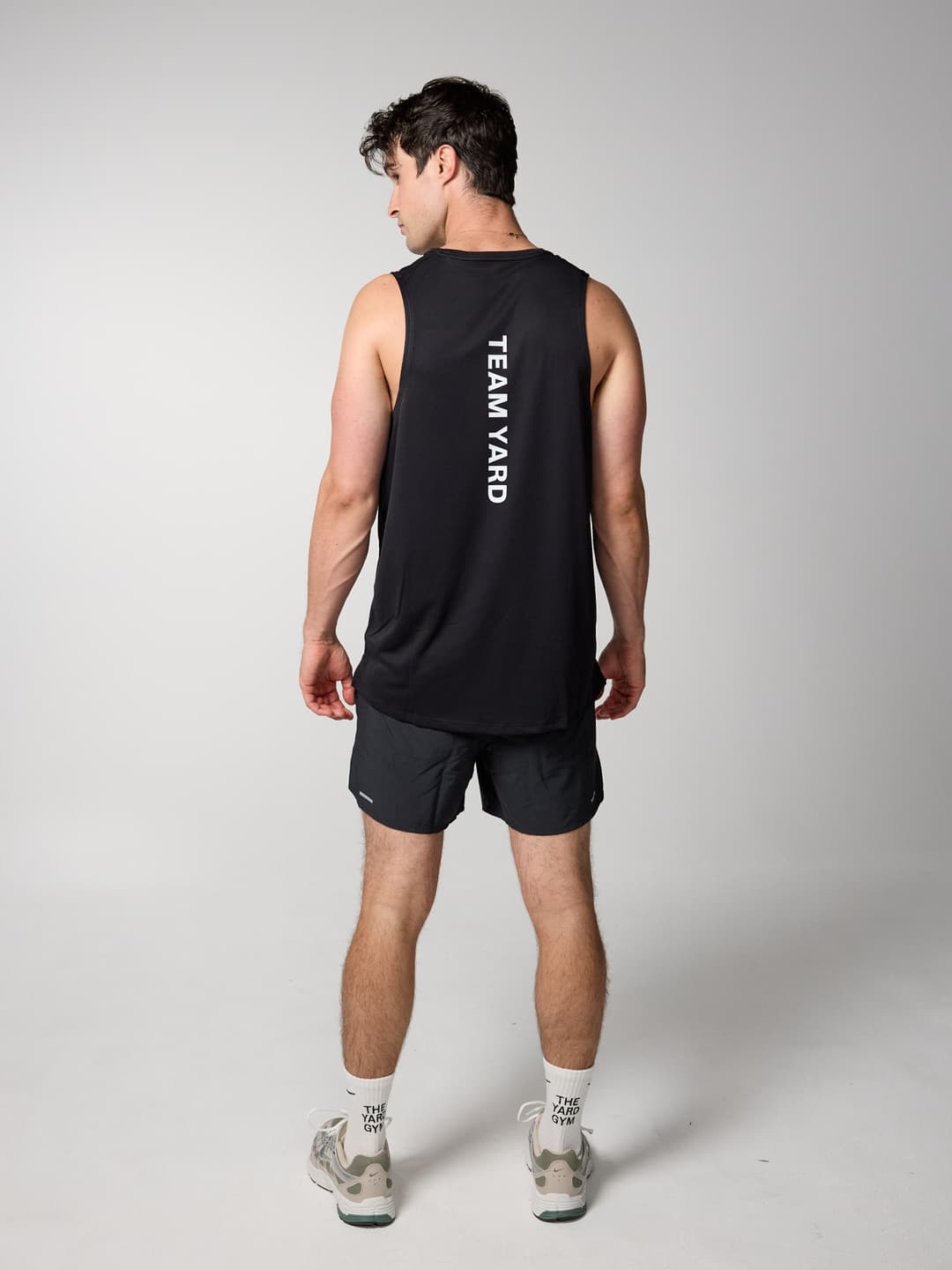 Mens Nike Dri-FIT UV Miler Singlet - Black