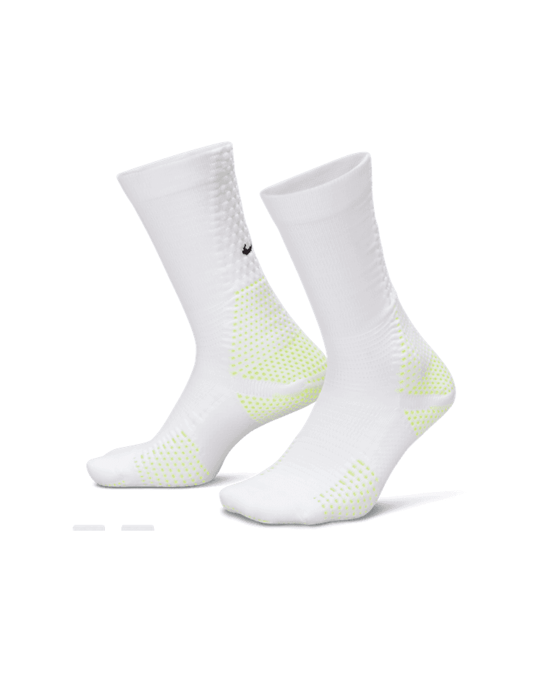 Nike Unicorn Dri-FIT ADV Cushioned Crew Socks (1 Pair) - White / Volt