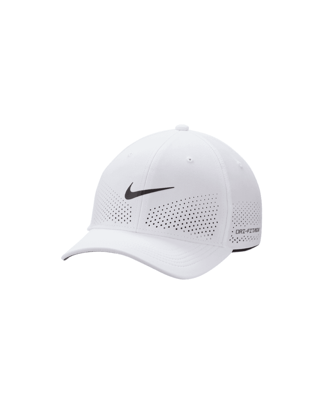 Nike Dri-FIT ADV Rise Structured Swoosh Cap - White