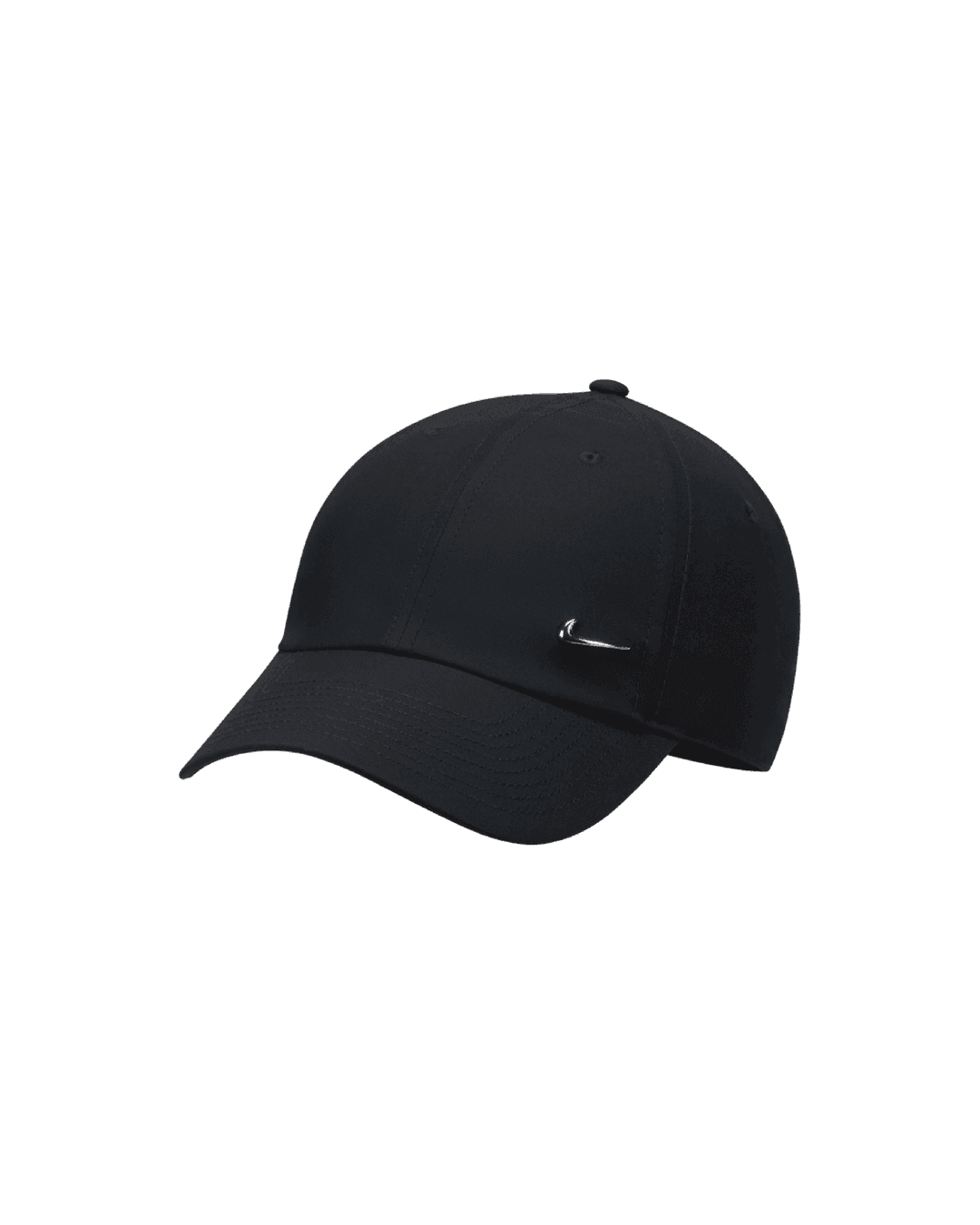Nike Dri-FIT Club Unstructured Metal Swoosh Cap - Black