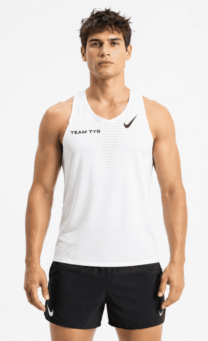 Nike AeroSwift Men's Dri-FIT ADV Running Singlet - White
