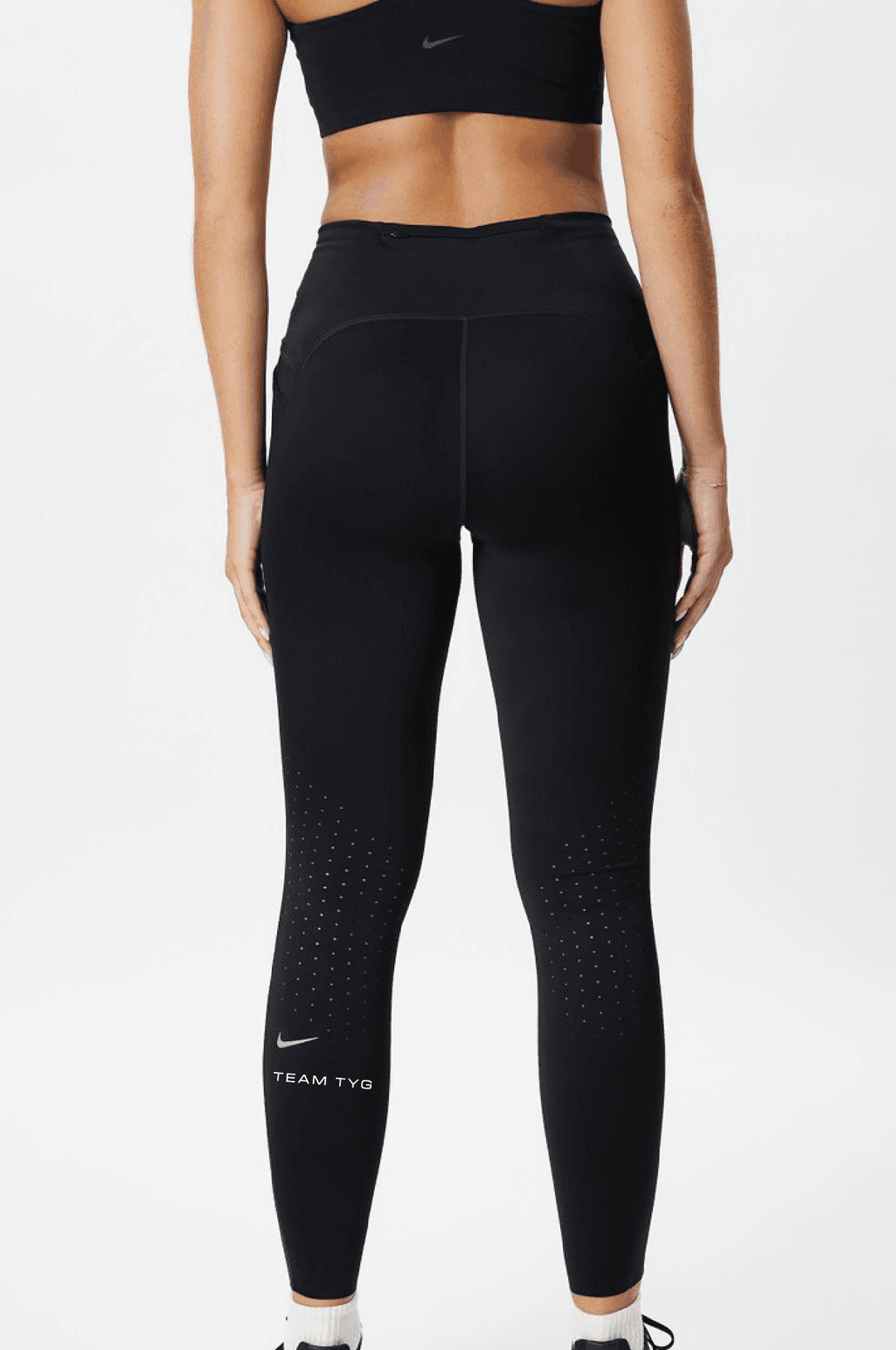 Nike Swift Women's High-Waisted 7/8 Running Leggings with Pockets Competition Kit - Black