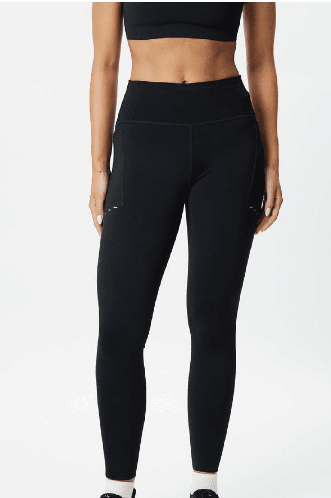 Nike Swift Women's High-Waisted 7/8 Running Leggings with Pockets Competition Kit - Black