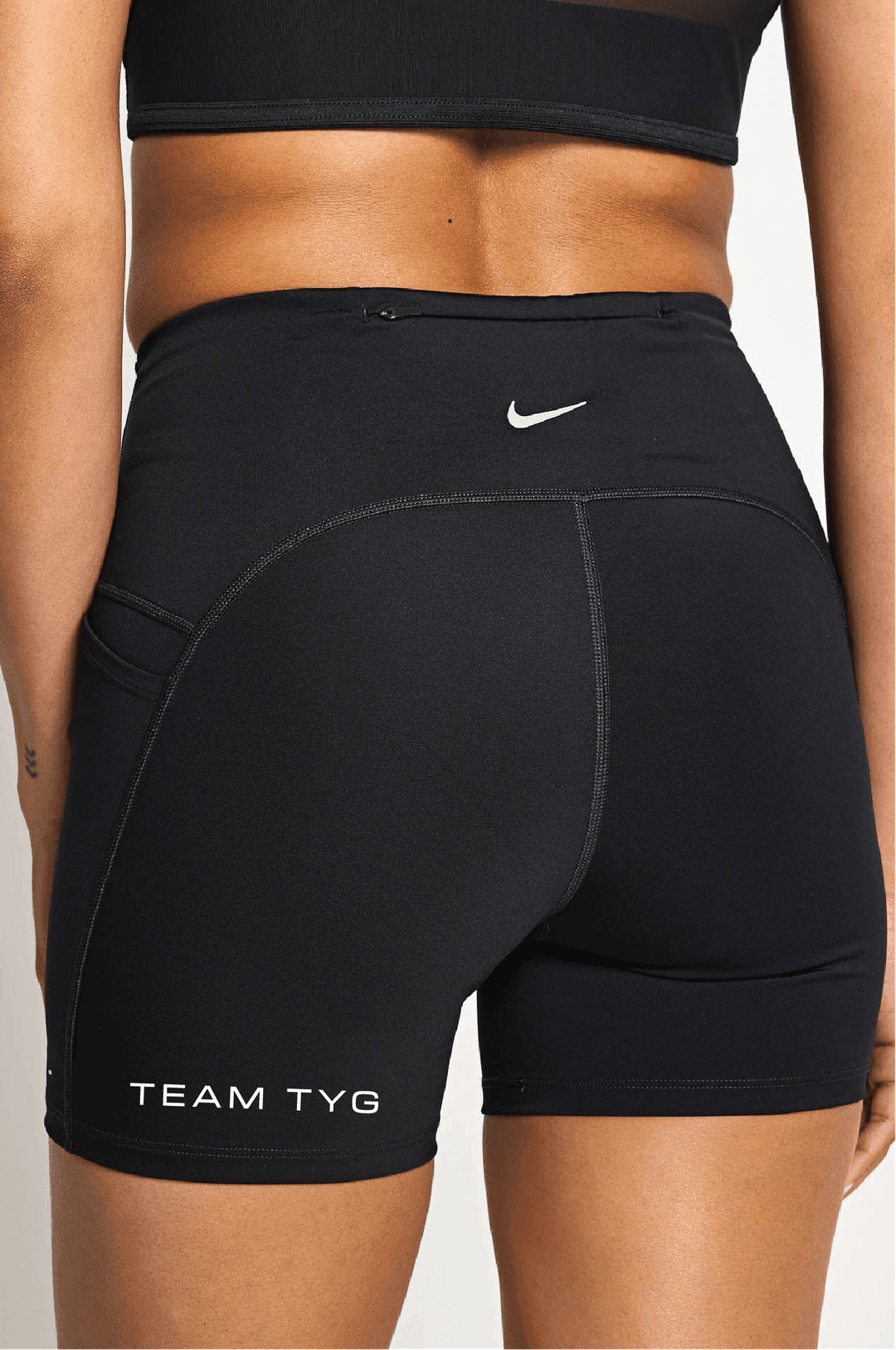Nike Swift Women's High-Waisted 4" Tight Running Shorts - Black