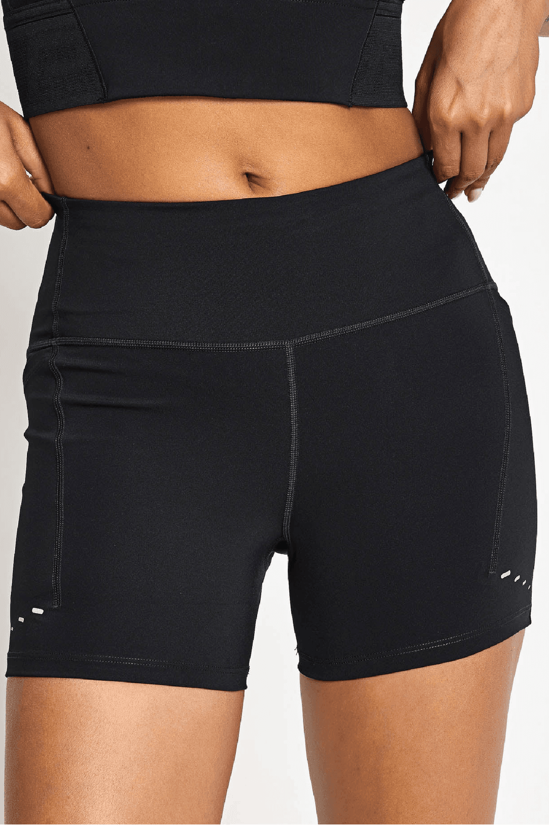 Nike Swift Women's High-Waisted 4" Tight Running Shorts - Black