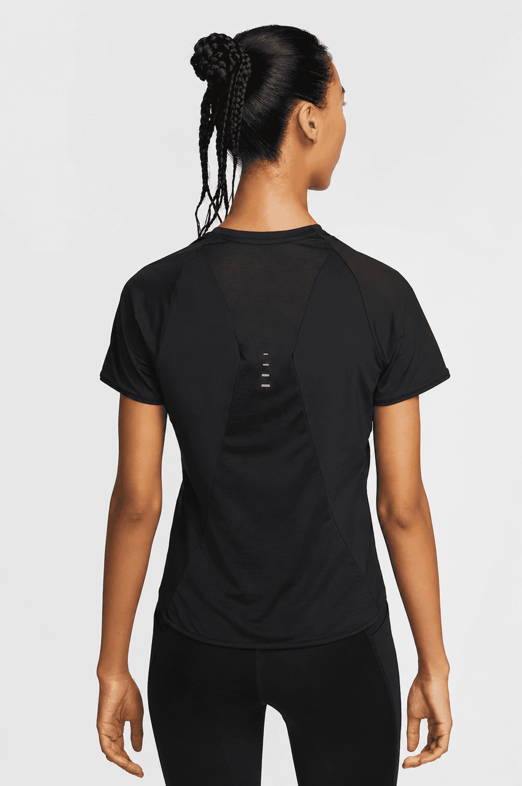 Nike Swift Women's Dri-FIT Short-Sleeve Running Top - Black