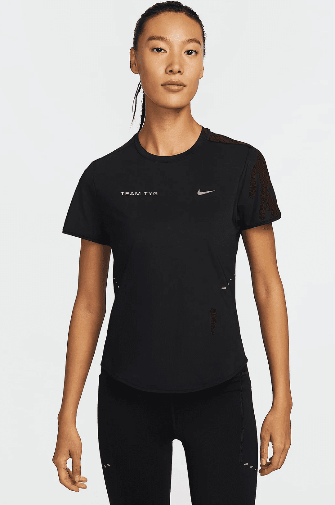 Nike Swift Women's Dri-FIT Short-Sleeve Running Top - Black