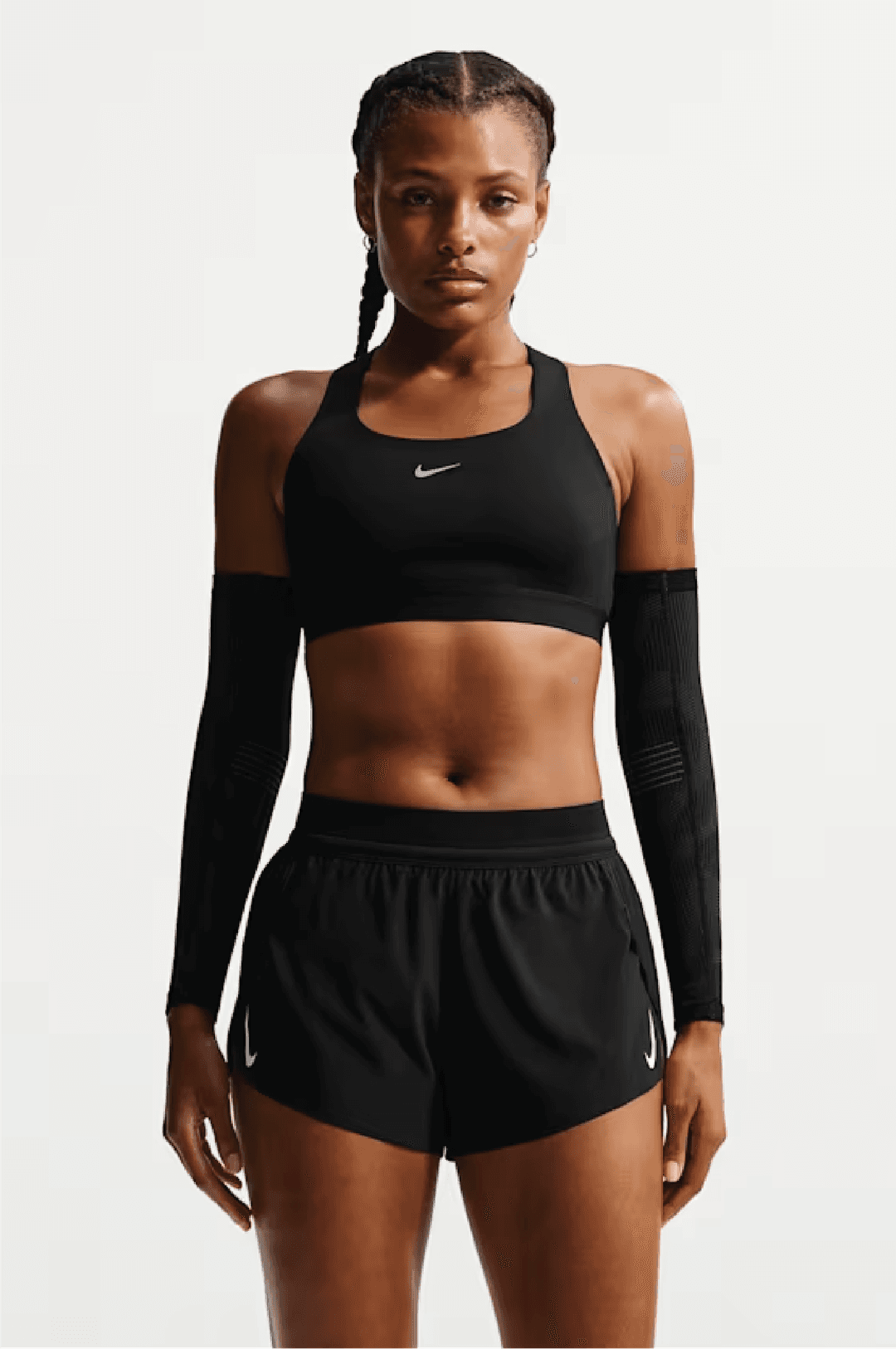 Nike Swift Women's High-Support Lightly Lined Sports Bra - Black