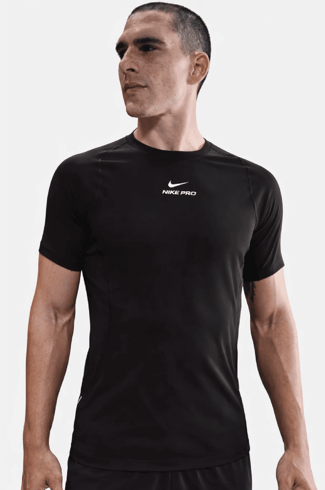 Nike Pro Training Men's Dri-FIT Short-Sleeve Top - Black