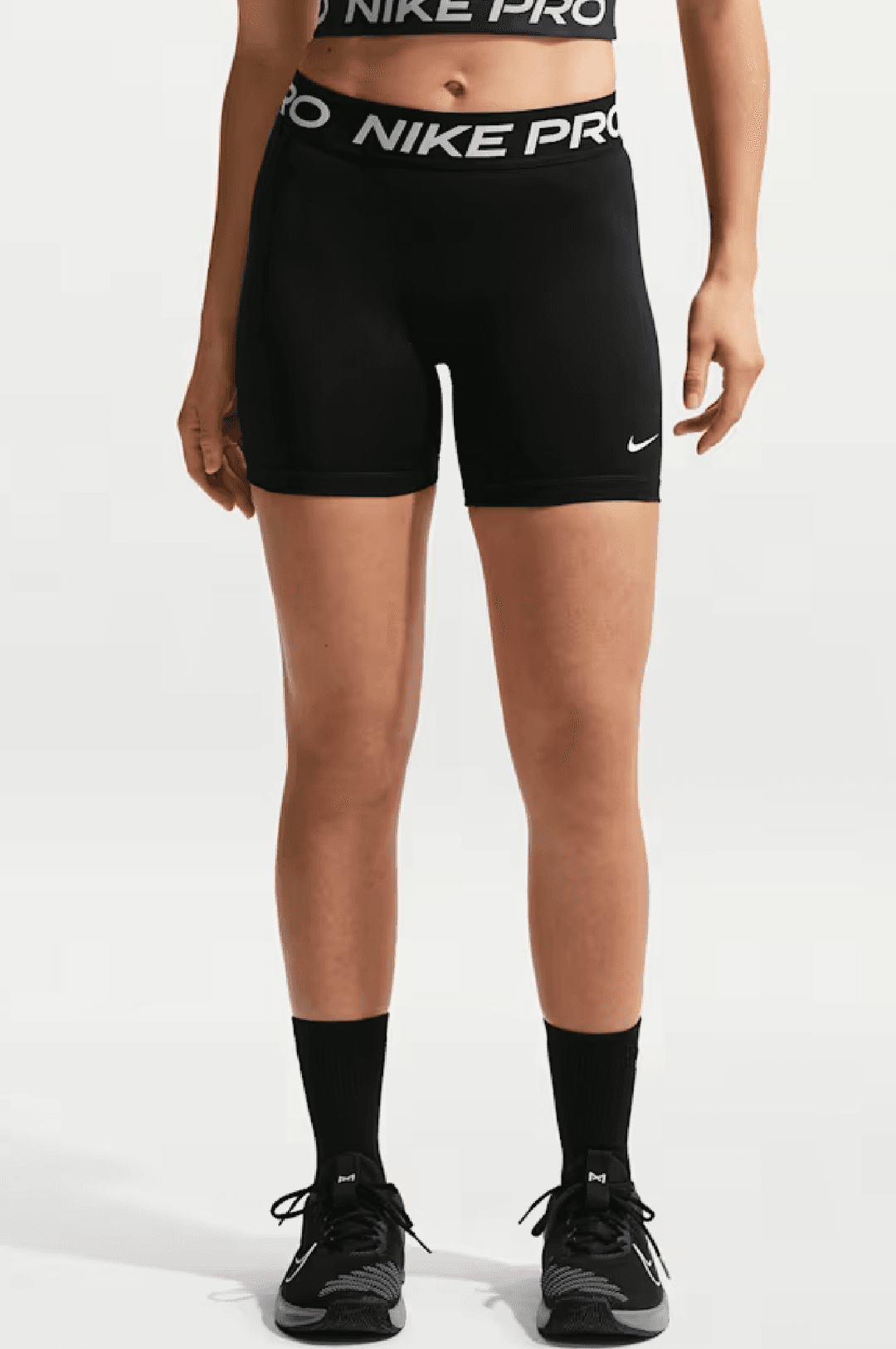 Nike Pro 365 Women's 5" Mid-Rise Shorts - Black