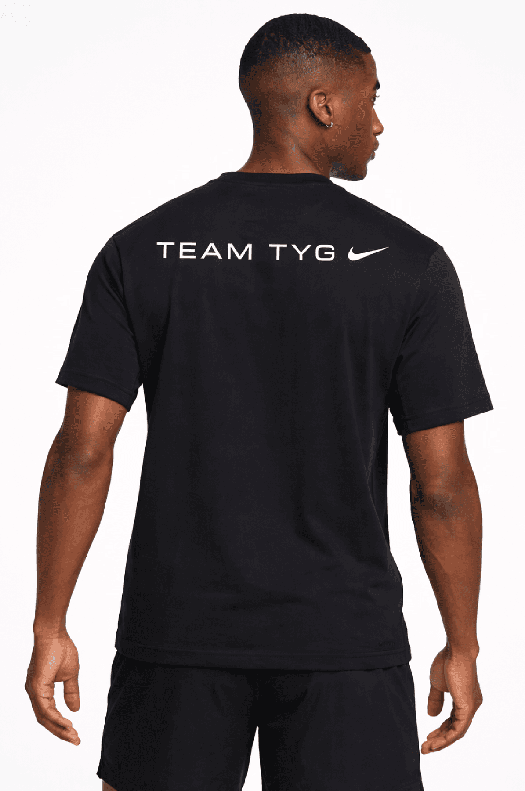 Nike Primary Men's Dri-FIT Short-Sleeve Versatile Top - Black