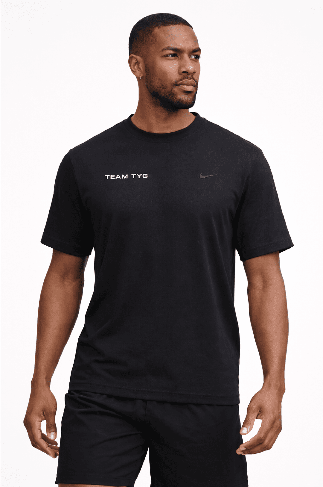 Nike Primary Men's Dri-FIT Short-Sleeve Versatile Top - Black