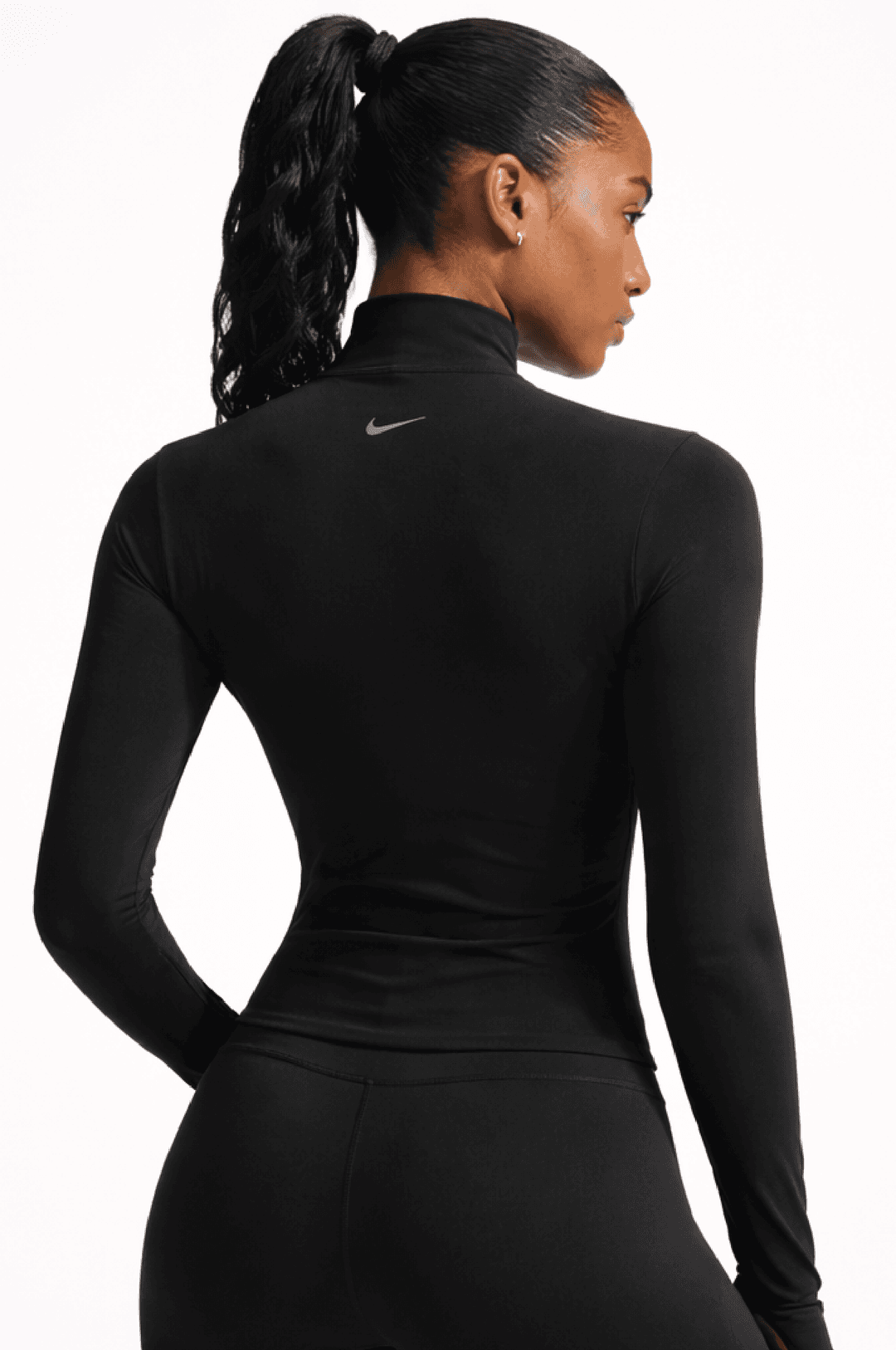 Nike Zenvy Women's Dri-FIT Full-Zip Jacket - Black