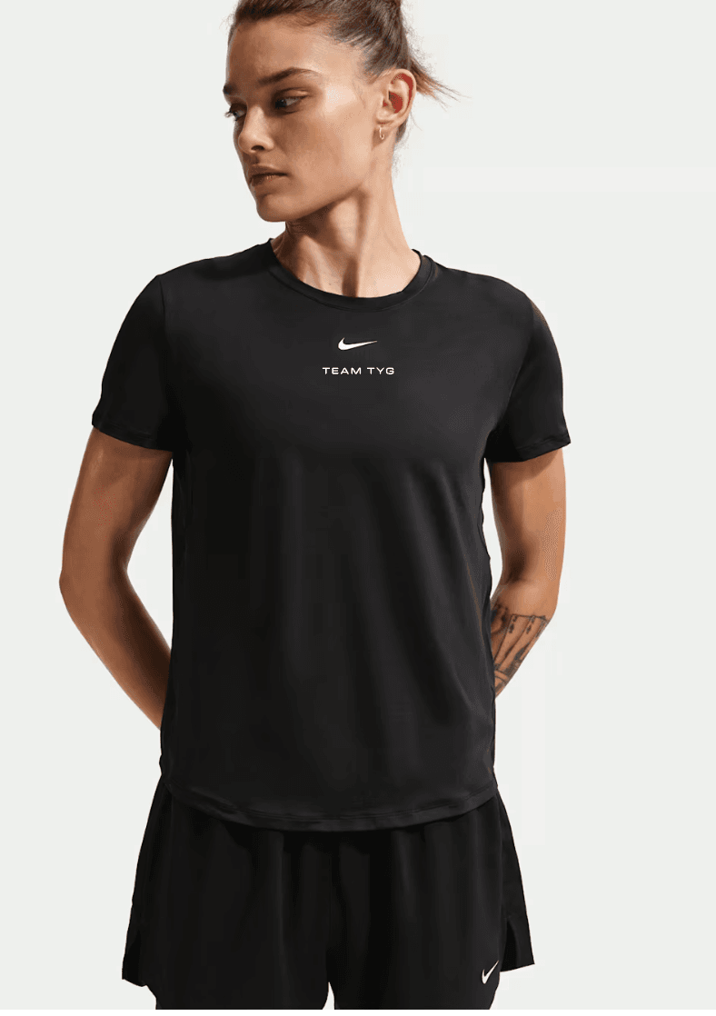 Nike One Classic Women's Dri-FIT Short-Sleeve Top - Black