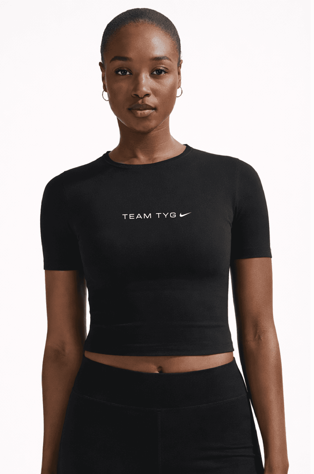 Nike Zenvy Women's Dri-FIT Short-Sleeve Top - Black