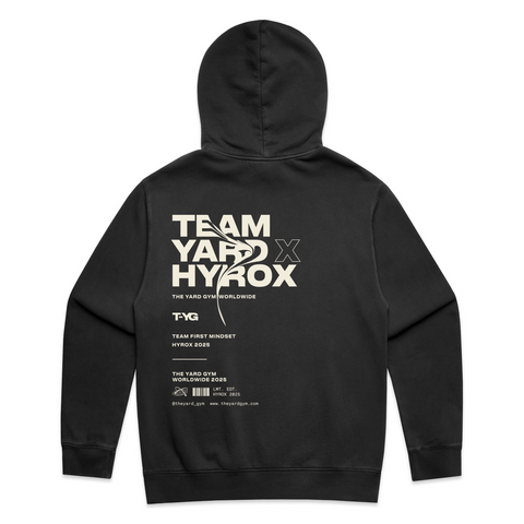 Team Yard HYROX Hoodie - Faded Black