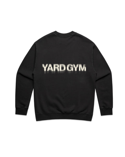 YARD GYM CREW - FADED BLACK