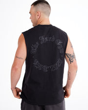 Run the Streets Tank - Faded Black