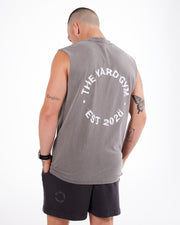 The Yard Gym Tank - Faded Grey