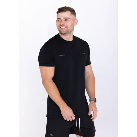 STAX. TYG Mens Sport Tee - Black