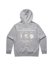 Take Care Hoodie - Grey Marle