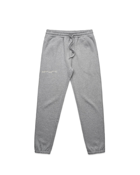 Take Care Track Pants - Grey Marle