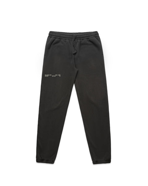 TAKE CARE TRACKPANTS - FADED BLACK