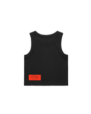 Worldwide Rib Crop Tank - Black